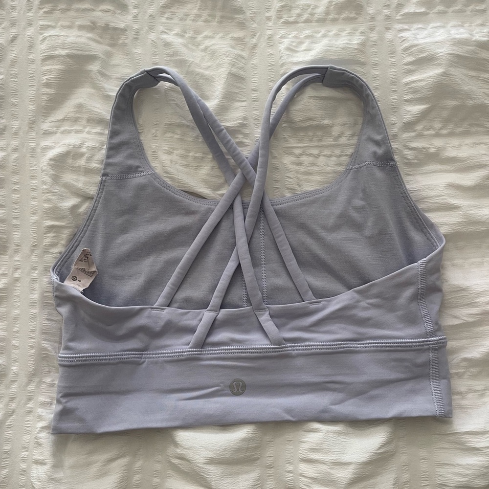 lululemon athletica Lavender Cross-Back Sports Bra